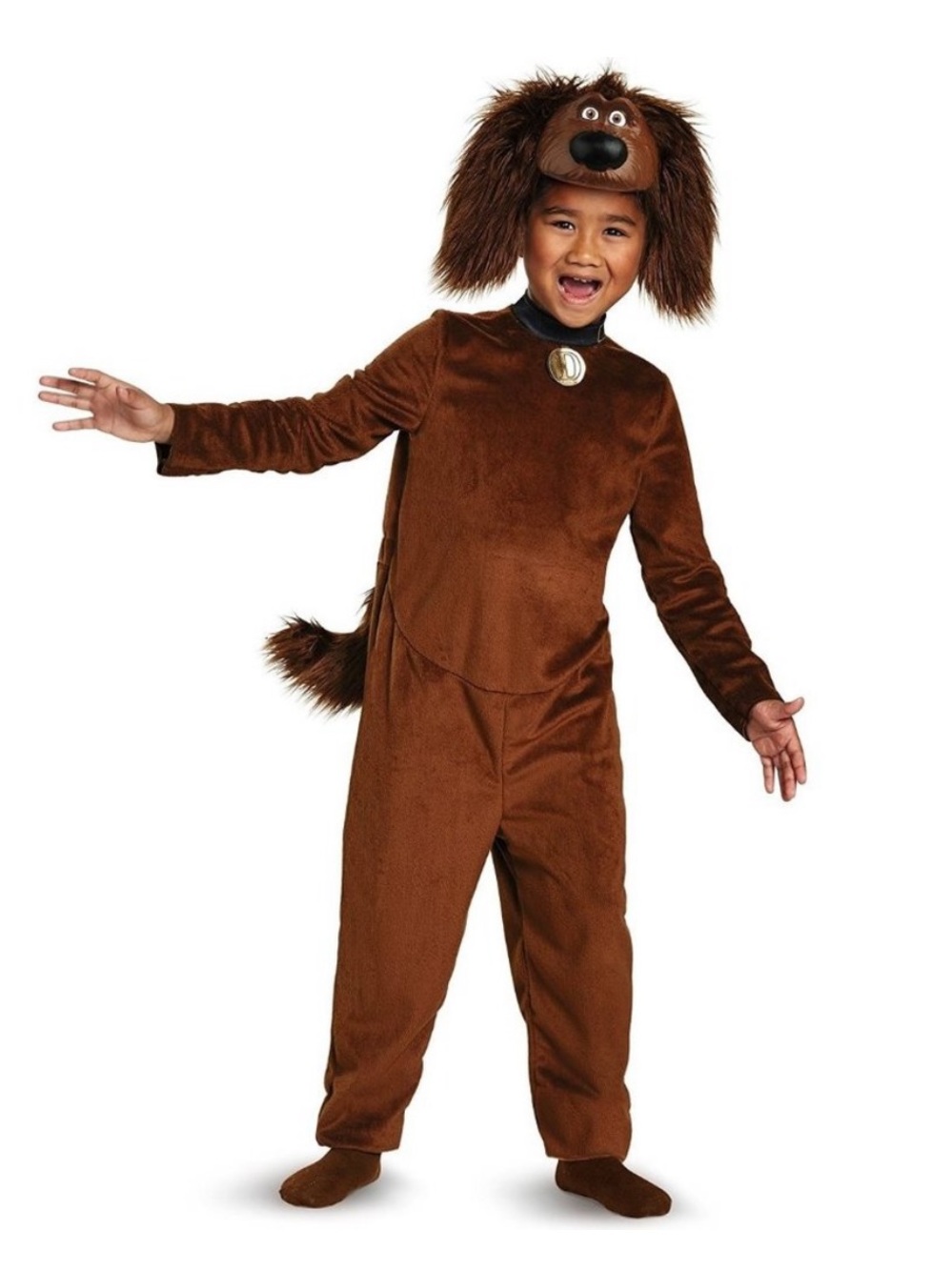 The Secret Life of Pets Duke Kids Brown Dog Costume XS 3T-4T NEW Halloween